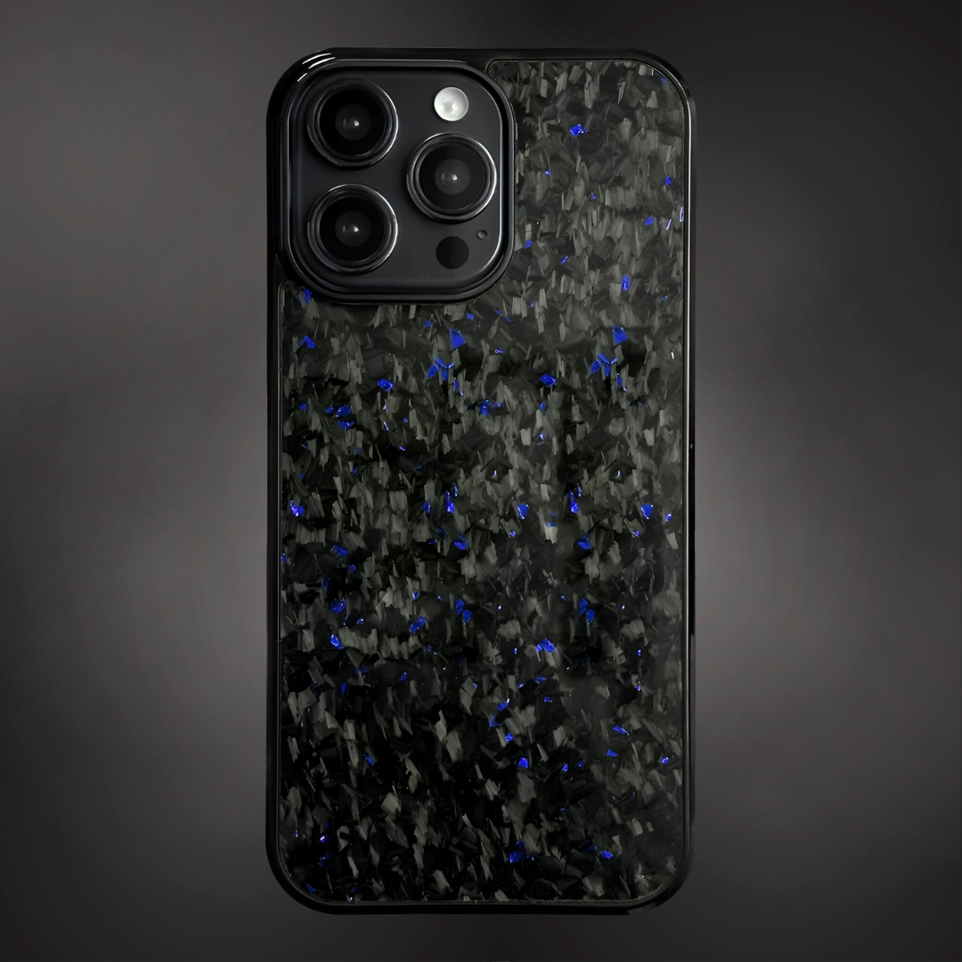 Blue Forged Carbon Case (iPhone)